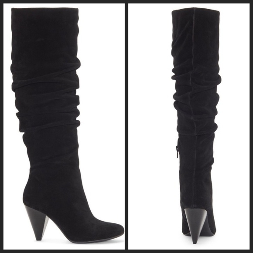 🆕Just In-INC Geril dress boot in black suede